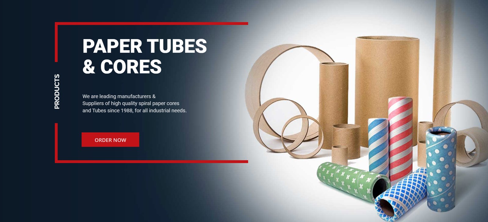 Paper Tube Banner